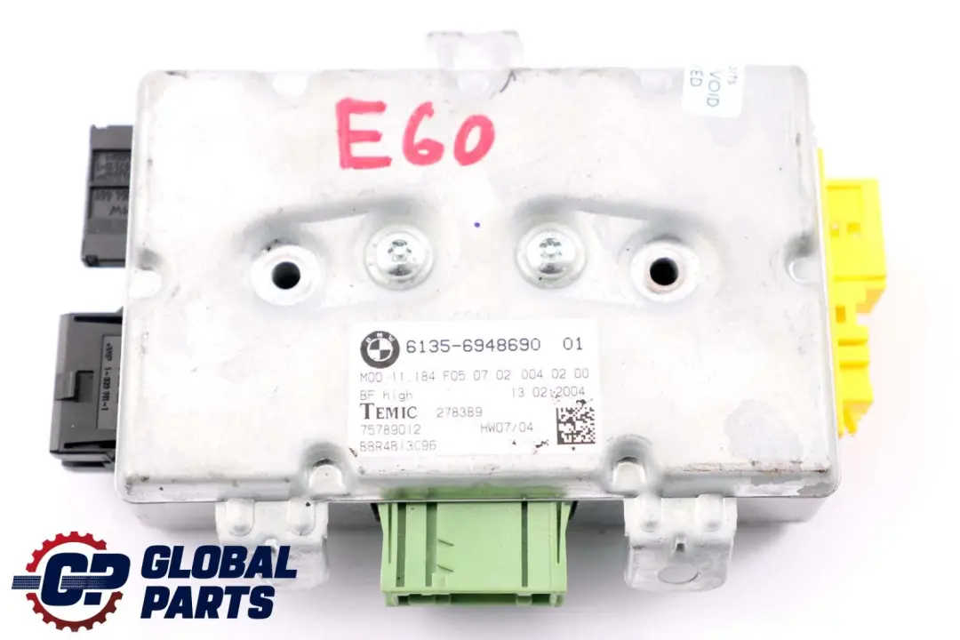 BMW E60 E61 E63 Module De Commande Climatisation Porte Côté Passager - SKU 6948690 - Numéro de pièce 6948690
