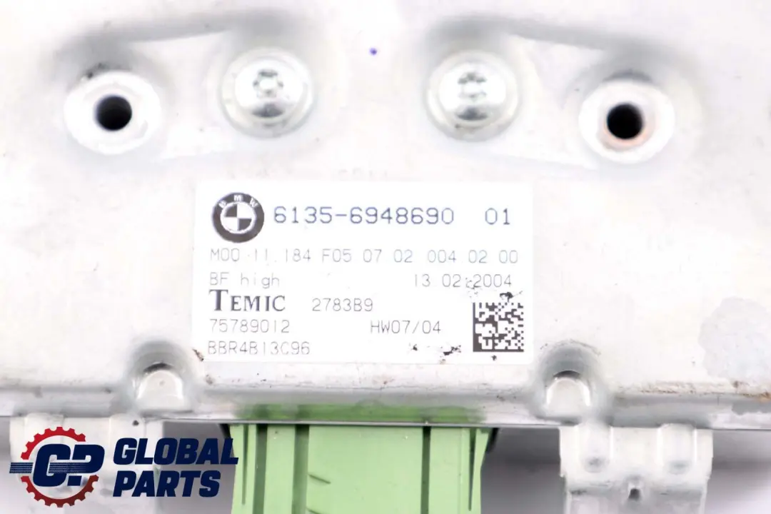 BMW E60 E61 E63 Módulo de control del airbag de la puerta lado pasajero - SKU 6948690 - Número de pieza 6948690