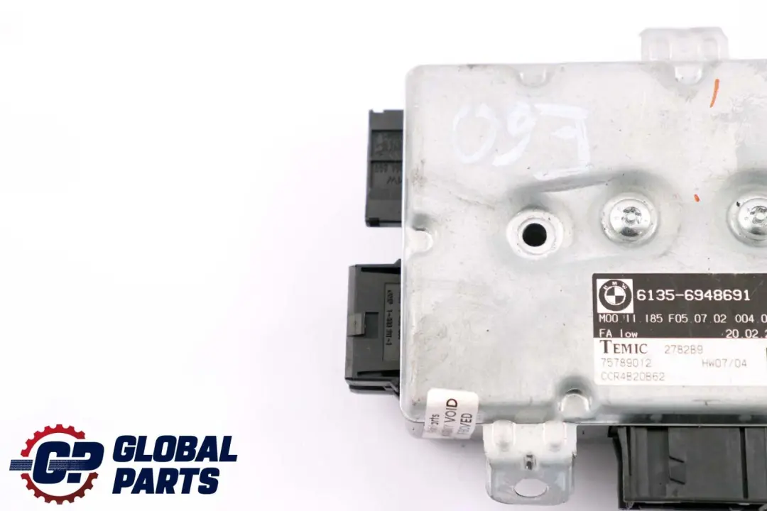 Modulo unità di controllo airbag porta lato guida per BMW Serie 5 6 E60 E61 con numero di parte 6948691 BMW Serie 5 6 E60 E61 Modulo unità di controllo airbag porta lato guida - SKU 6948691 - Numero di parte 6948691