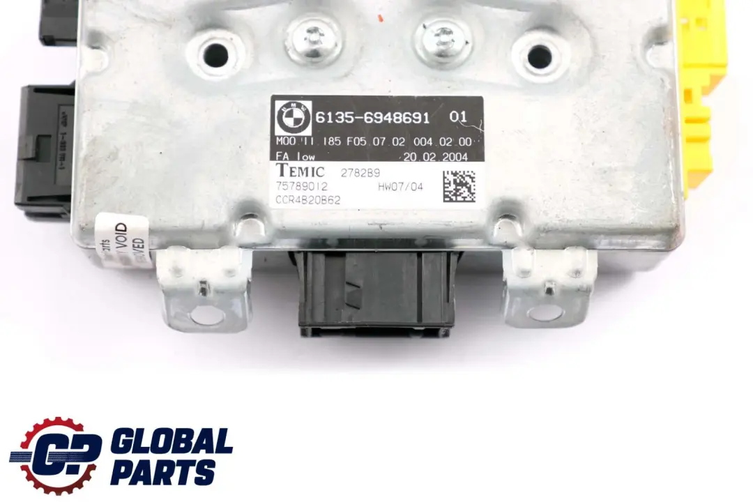 BMW 5 6 Series E60 E61 Driver's Side Door Airbag Control Unit Module - SKU 6948691 - Part number 6948691