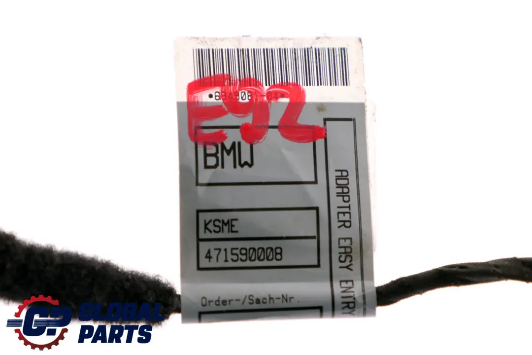 Vordersitz Adapterleitung Einstiegshilfe für BMW 1 3 er E81 E82 E88 E92 mit Teilenummer 6949081 BMW 1 3 er E81 E82 E88 E92 Vordersitz Adapterleitung Einstiegshilfe - SKU 6949081 - Teilenummer 6949081