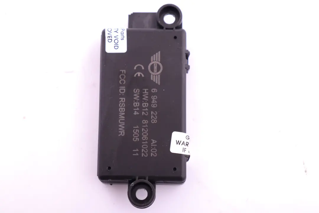 DWA Modulo De Sistema De Alarma De Puerta para Mini R52 Cabrio Convertible con número de pieza 6949228 Mini R52 Cabrio Convertible DWA Modulo De Sistema De Alarma De Puerta - SKU 6949228 - Número de pieza 6949228
