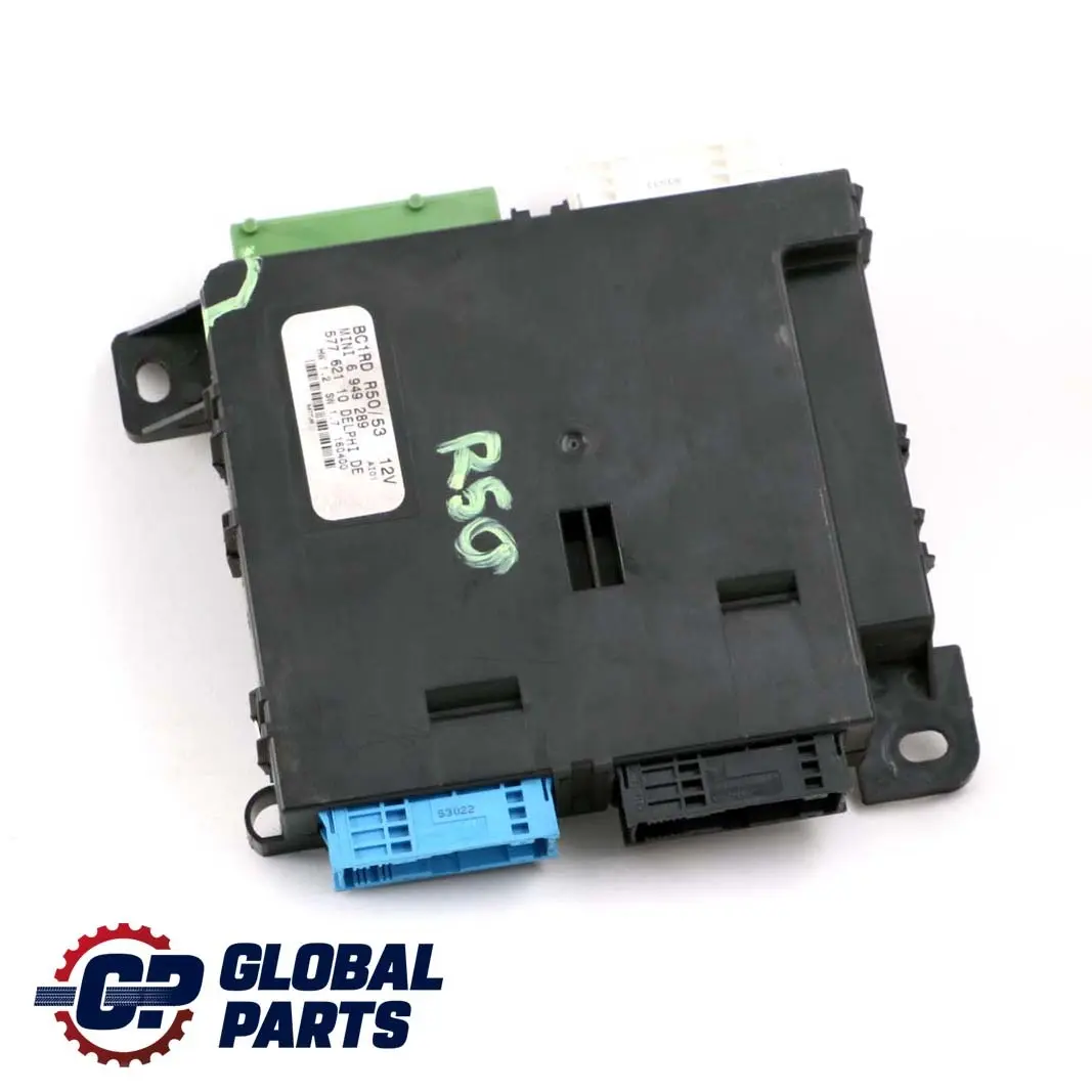 Body Control Unit Basic Module BCM to BMW Mini Cooper One R50 R53 with Part number 6949289 BMW Mini Cooper One R50 R53 Body Control Unit Basic Module BCM - SKU 6949289-1 - Part number 6949289