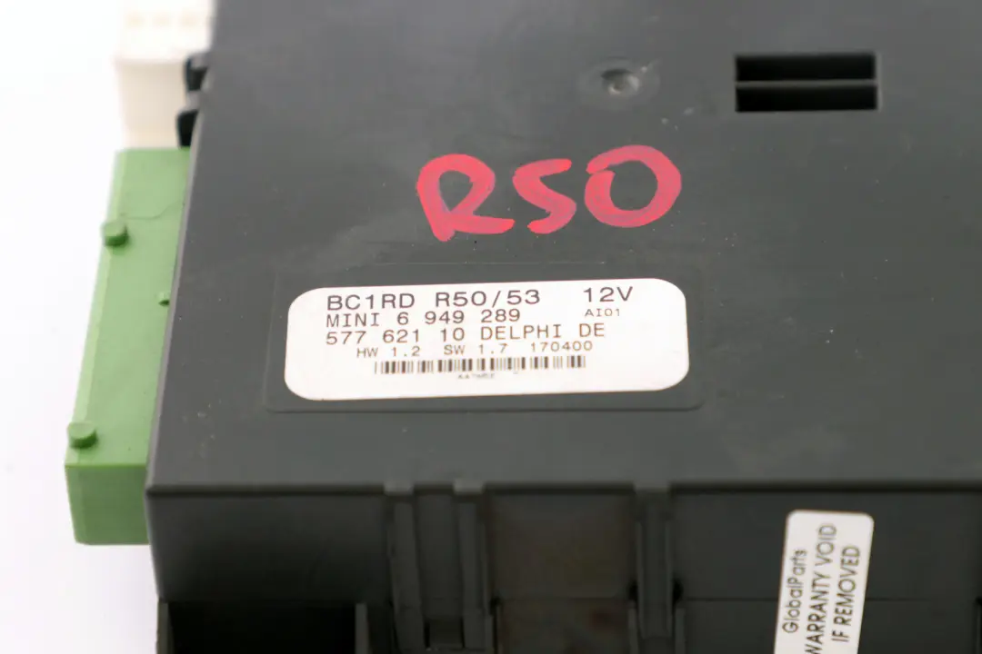 Body Control Unit Basic Module BCM to Mini Cooper One R50 R53 with Part number 6982114 Mini Cooper One R50 R53 Body Control Unit Basic Module BCM - SKU 6949289 - Part number 6982114