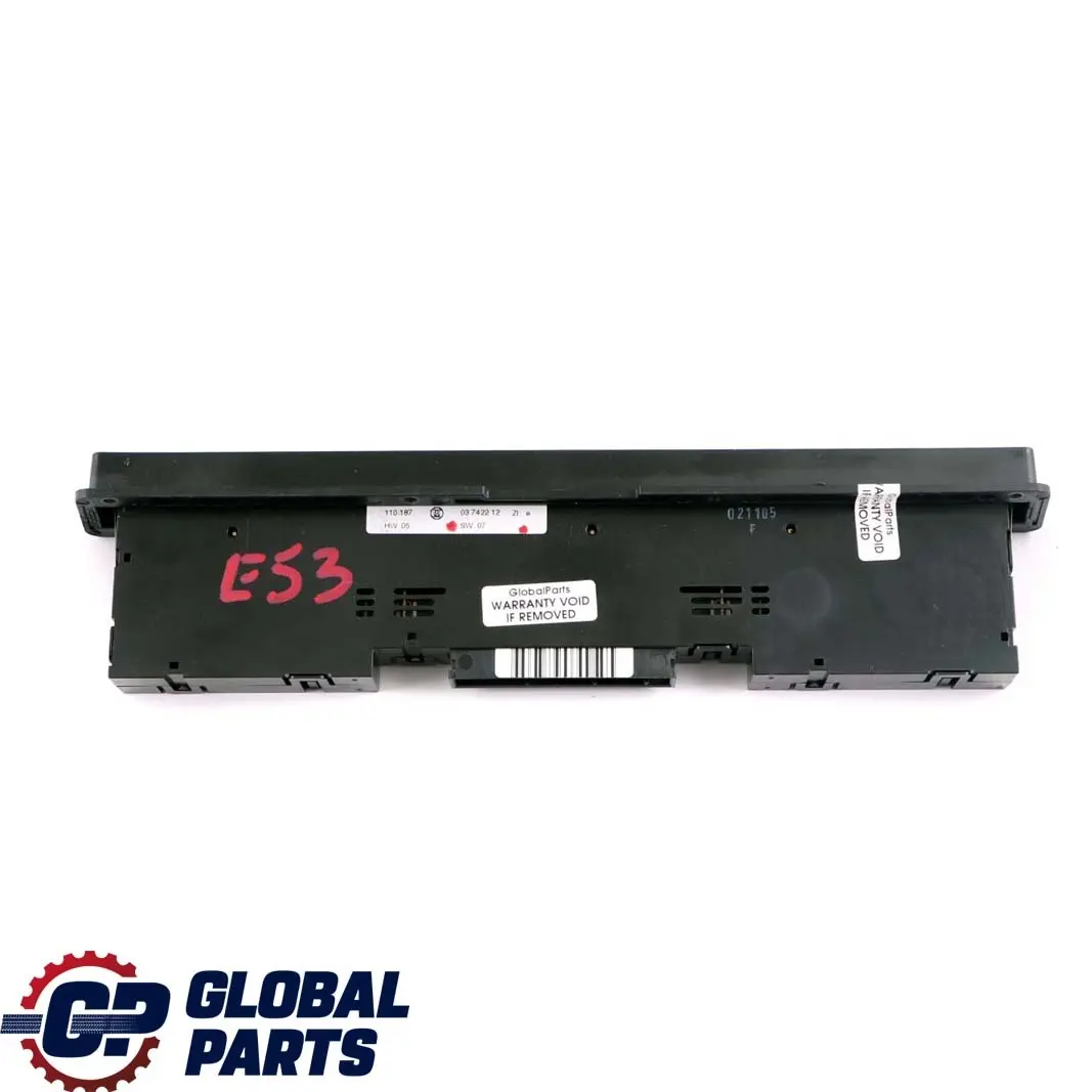 Centre Console PDC Cruise Control Switch Buttons Unit Seat Heater to BMW X5 E53 with Part number 6949441 BMW X5 E53 Centre Console PDC Cruise Control Switch Buttons Unit Seat Heater - SKU 6949441-3 - Part number 6949441