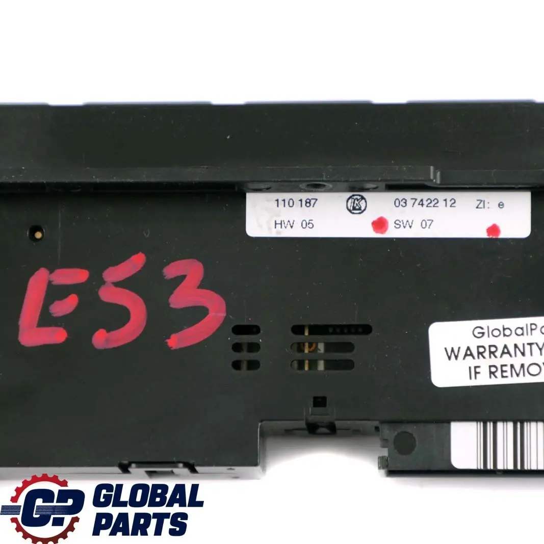 Centre Console PDC Cruise Control Switch Buttons Unit Seat Heater to BMW X5 E53 with Part number 6949441 BMW X5 E53 Centre Console PDC Cruise Control Switch Buttons Unit Seat Heater - SKU 6949441-3 - Part number 6949441