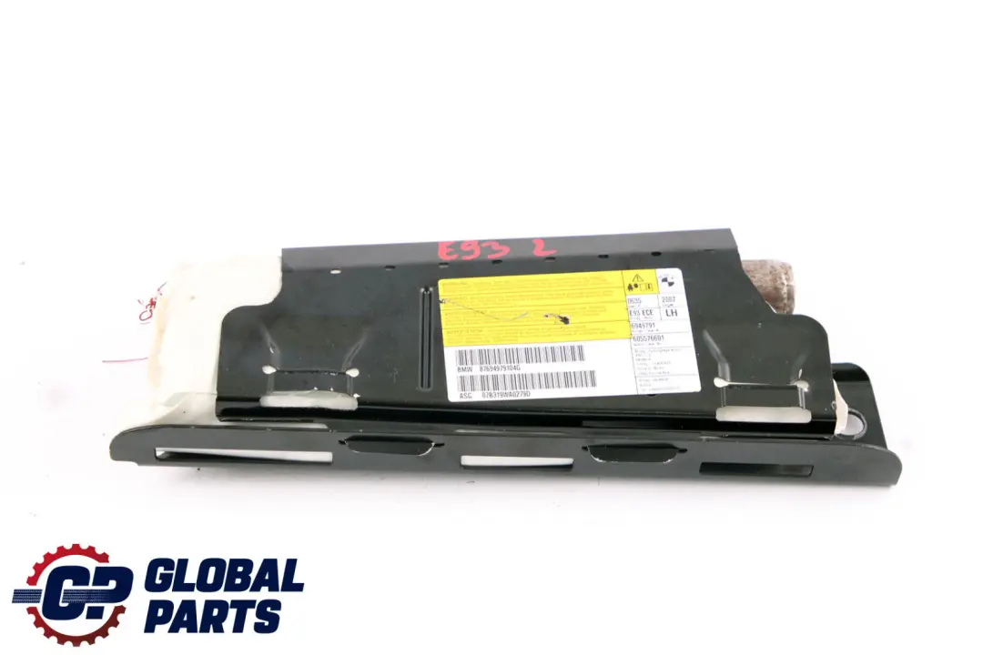 Poduszka Powietrzna Fotela Boczna Airbag Lewy Przód do BMW E93 o numerze 6949791 BMW E93 Poduszka Powietrzna Fotela Boczna Airbag Lewy Przód - SKU 6949791 - Numer Części 6949791