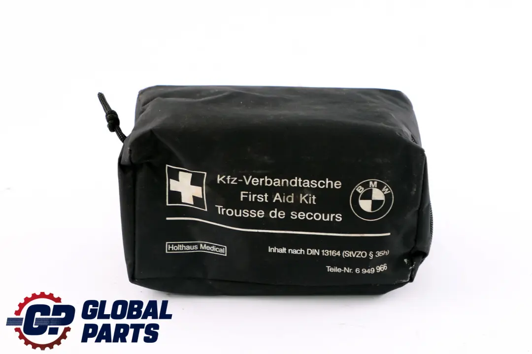 & MINI Universal First Aid Emergency Medical Kit Pouch Black to BMW with Part number 6949966 BMW & MINI Universal First Aid Emergency Medical Kit Pouch Black - SKU 6949966-1 - Part number 6949966