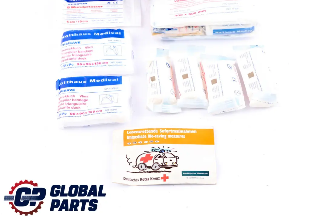 BMW &amp; MINI Universal First Aid Emergency Medical Kit Pouch Black - SKU 6949966-1 - Part number 6949966