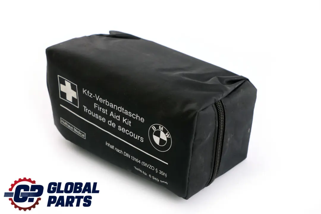 BMW & MINI Universal First Aid Emergency Medical Kit Black Pouch - SKU 6949966-2 - Part number 6949966