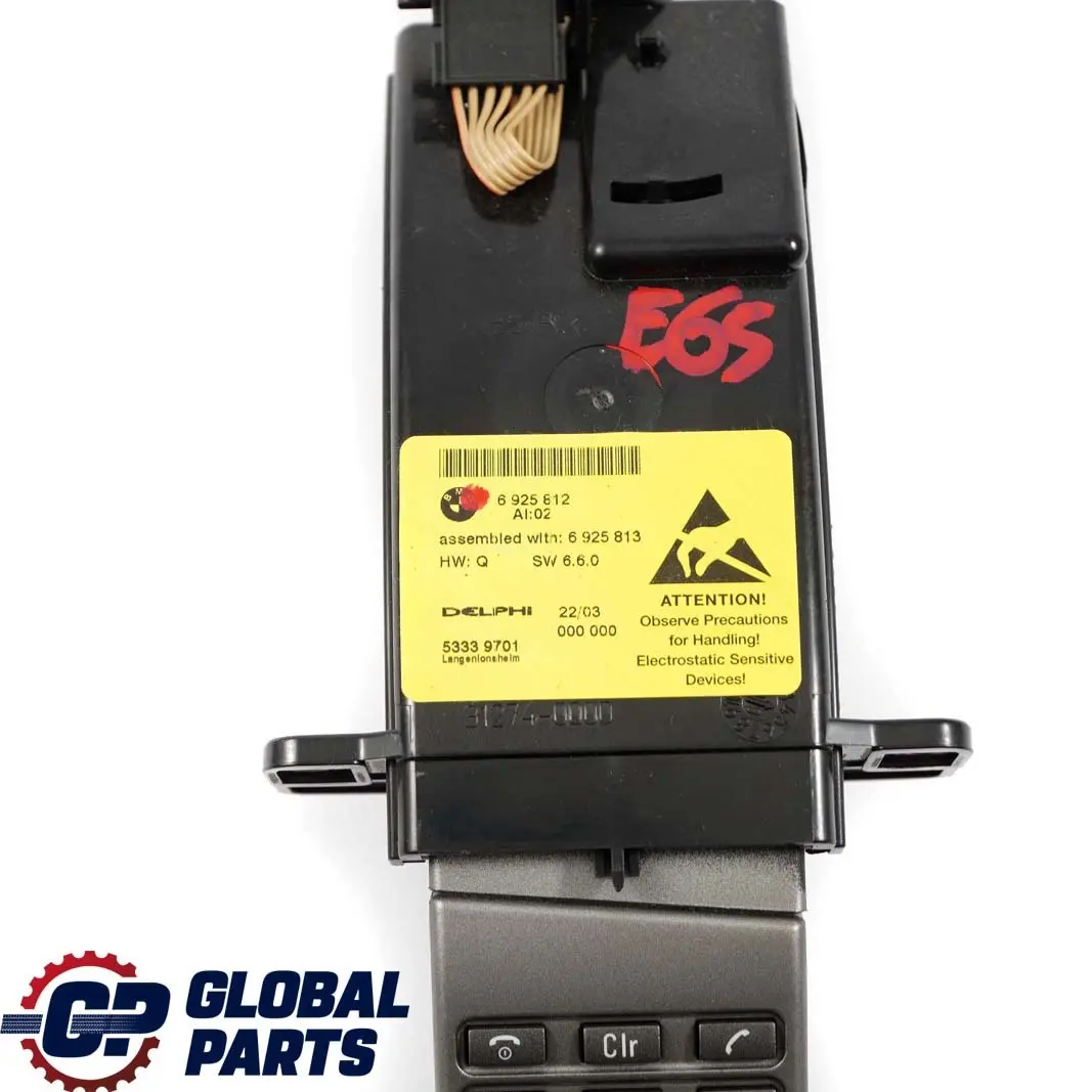 BMW E65 E66 Telephone Dashboard Key Pad Keypad Keyboard Dial 6925812 - SKU 6950110 - Part number 6950110