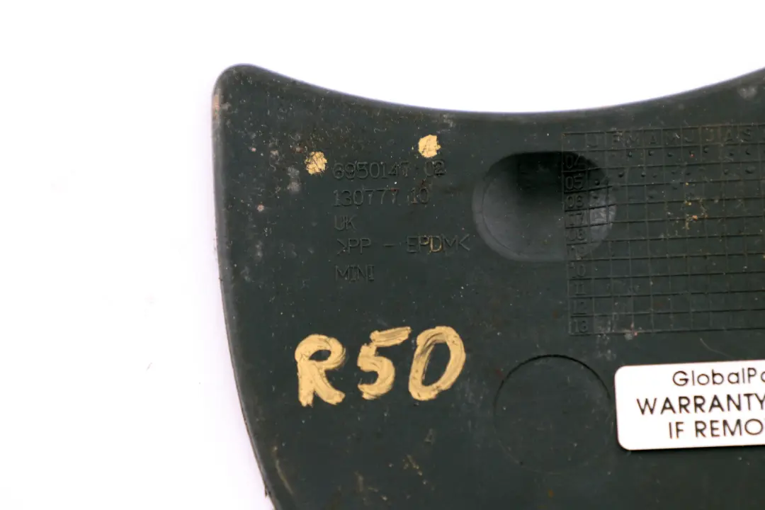 Floor Mat Handbrake Console Rubber Pad to Mini R50 R52 R53 with Part number 6950147 Mini R50 R52 R53 Floor Mat Handbrake Console Rubber Pad - SKU 6950147 - Part number 6950147