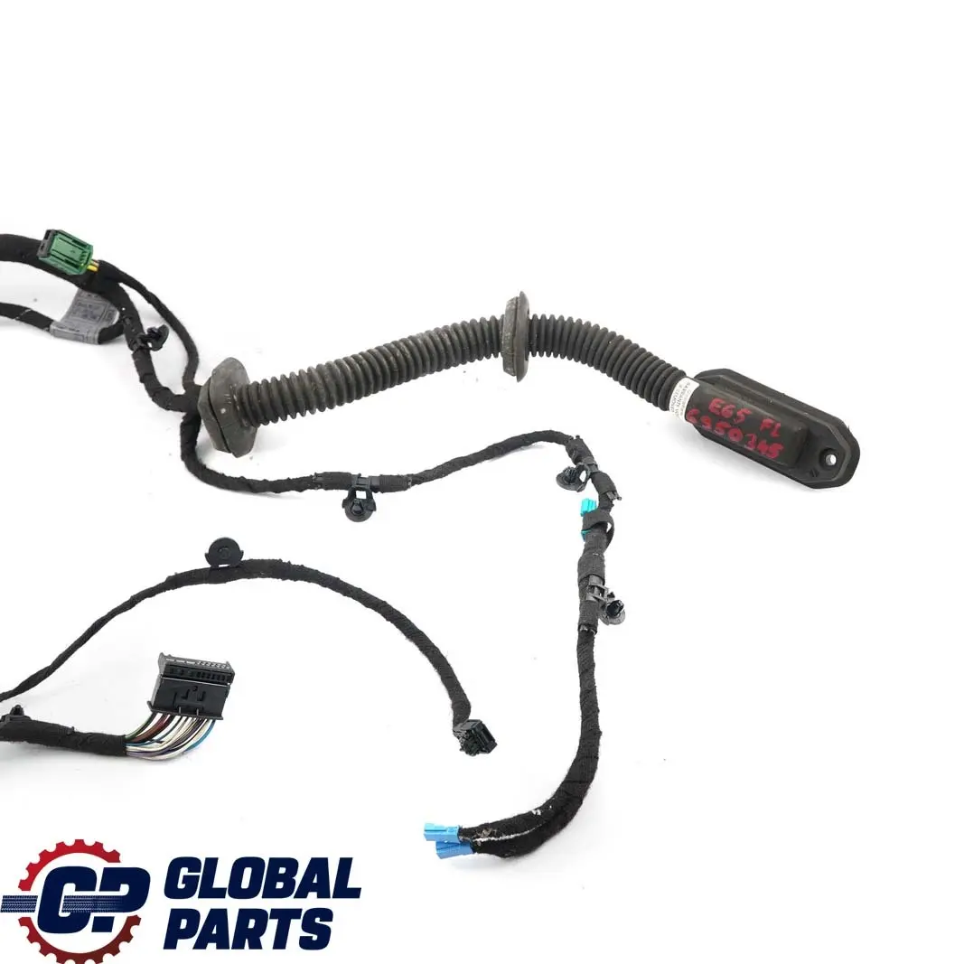 Mazo De cables Cableado Puerta Delantera Izquierda 6950341 para BMW E65 E66 con número de pieza 6950345 BMW E65 E66 Mazo De cables Cableado Puerta Delantera Izquierda 6950341 - SKU 6950345 - Número de pieza 6950345