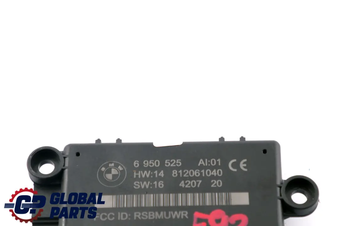 BMW E63 E64 E93 DWA Unidad De Modulo De Sistema De Alarma 6575 - SKU 6950525 - Número de pieza 6950525