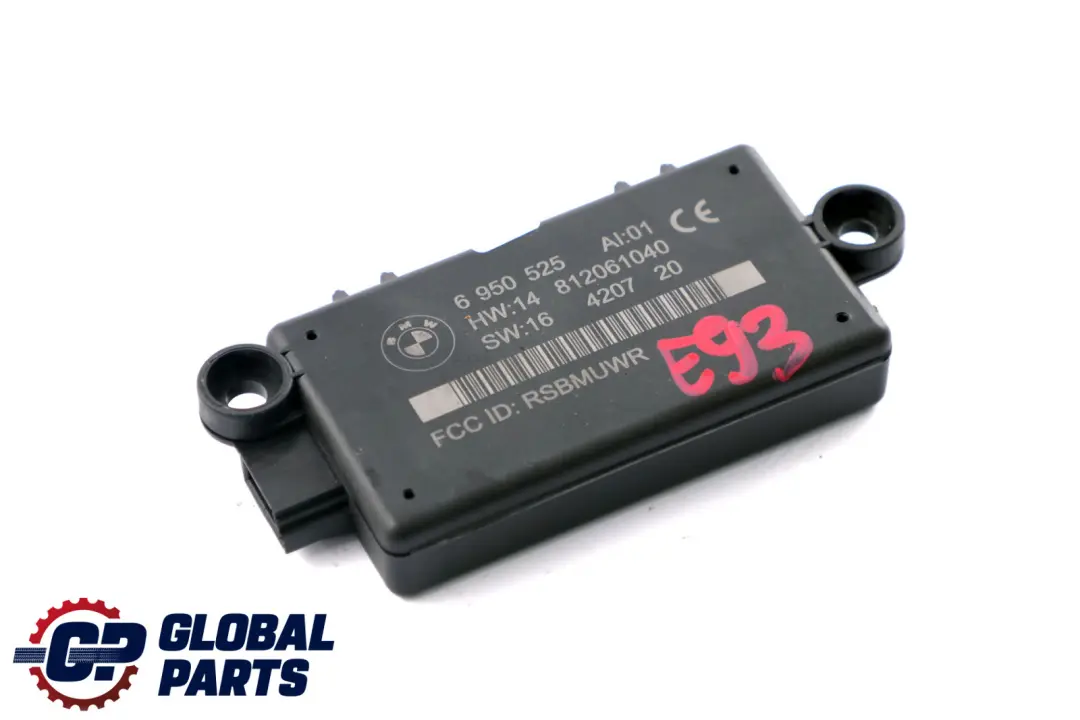 BMW E63 E64 E93 DWA Unidad De Modulo De Sistema De Alarma 6575 - SKU 6950525 - Número de pieza 6950525
