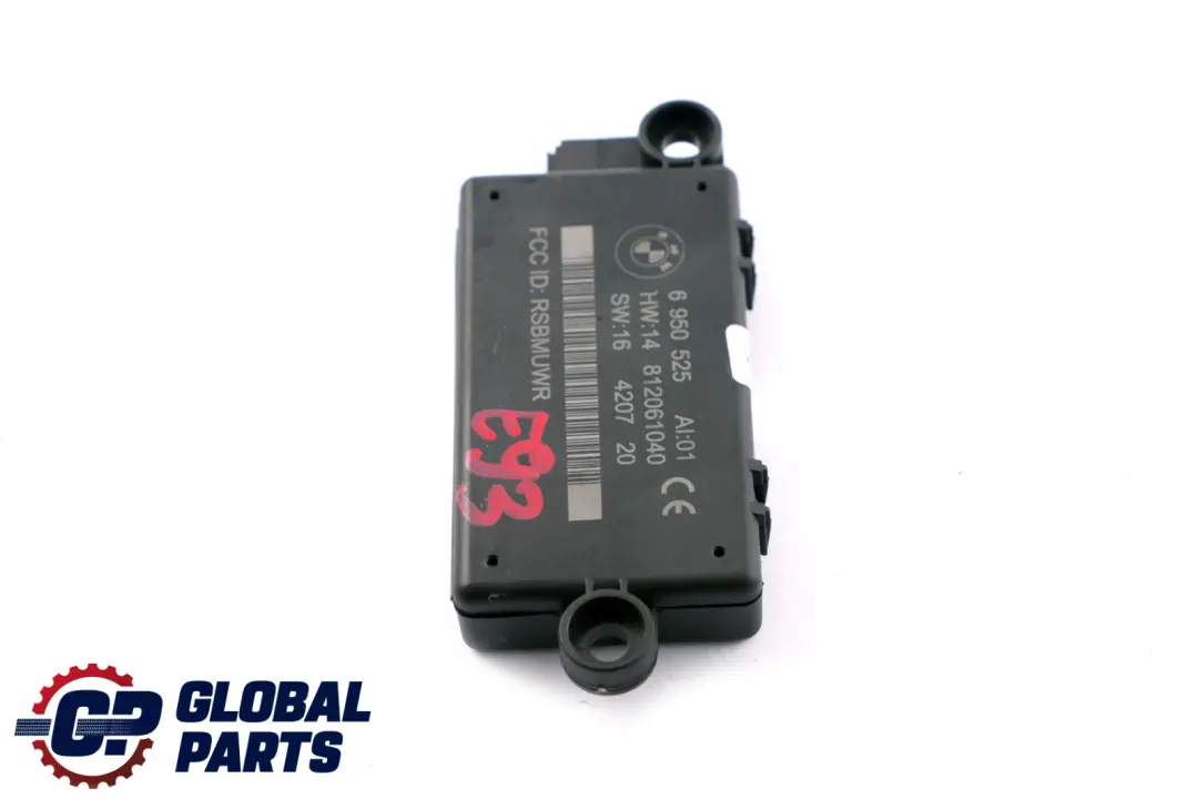 BMW E63 E64 E93 DWA Unidad De Modulo De Sistema De Alarma 6575 - SKU 6950525 - Número de pieza 6950525