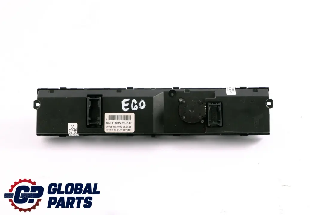 Basis automatico Unidad De Control De Aire Acondicionado para BMW E60 E61 con número de pieza 6950628 BMW E60 E61 Basis automatico Unidad De Control De Aire Acondicionado - SKU 6950628 - Número de pieza 6950628