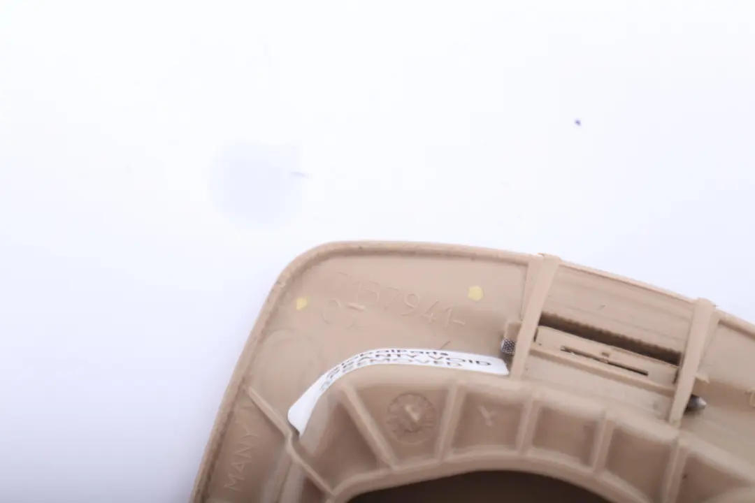 Covering Cover Trim Front Left Trunk Lid N/S Beige 7157941 to BMW 3 Series E91 with Part number 6950793 BMW 3 Series E91 Covering Cover Trim Front Left Trunk Lid N/S Beige 7157941 - SKU 6950793 - Part number 6950793