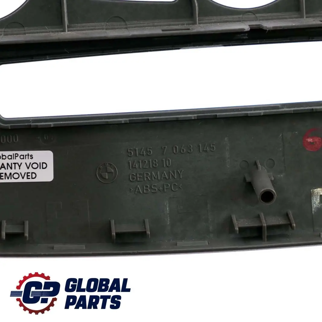 BMW 5 Series E60 E61 Centre Cover Dashboard Frame Trim Panel Basaltgrau - SKU 6951030 - Part number 7063145