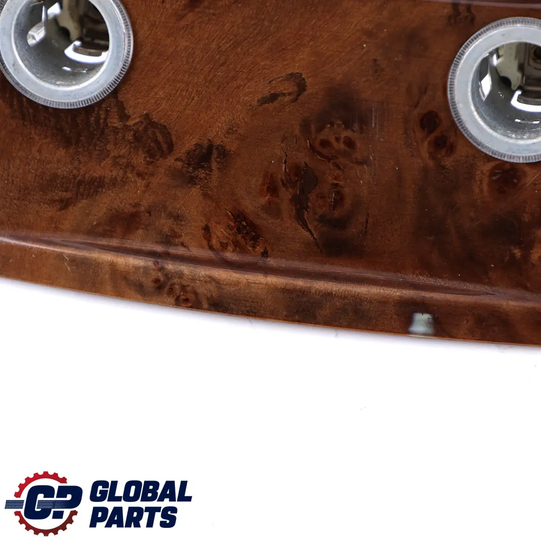 BMW 5 Series E60 E61 Cover Centre Console Rear Poplar Woodgrain Light - SKU 6951141 - Part number 6951141