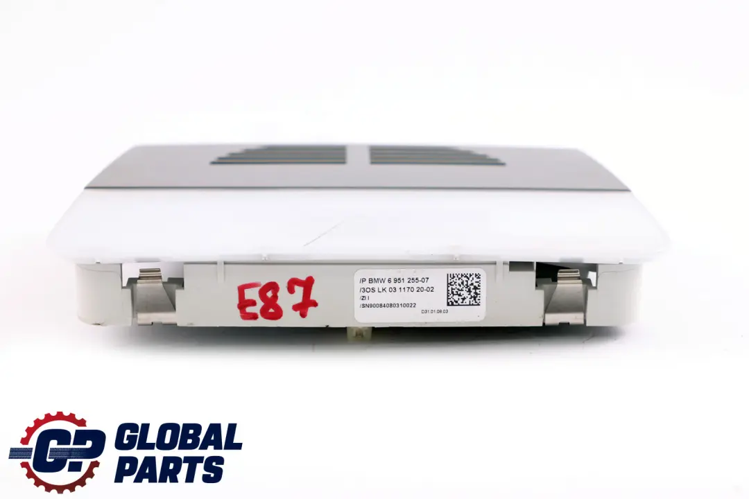 Innenleuchte Hinten für BMW 1 X1 er E81 E82 E84 E87 E87N mit Teilenummer 6951255 BMW 1 X1 er E81 E82 E84 E87 E87N Innenleuchte Hinten - SKU 6951255 - Teilenummer 6951255