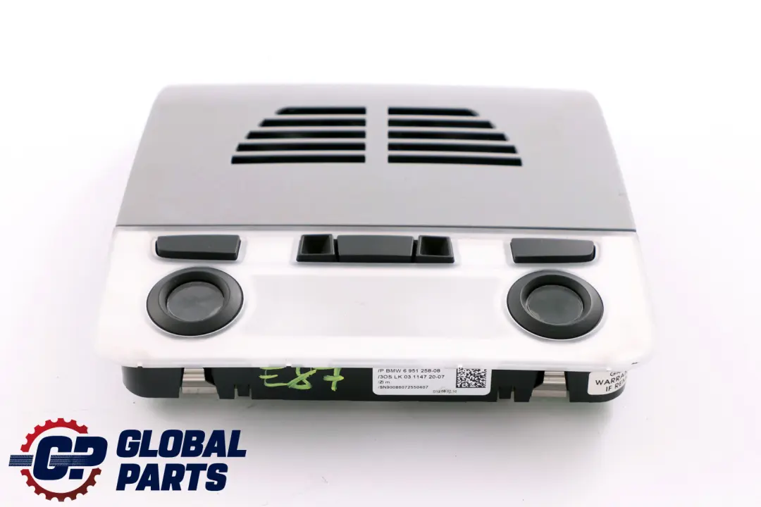 BMW 1 3 SERIES E81 E82 E87 E87N E92 LCI Rear Interior Roof Reading Lights Grey - SKU 6951258 - Part number 9201641