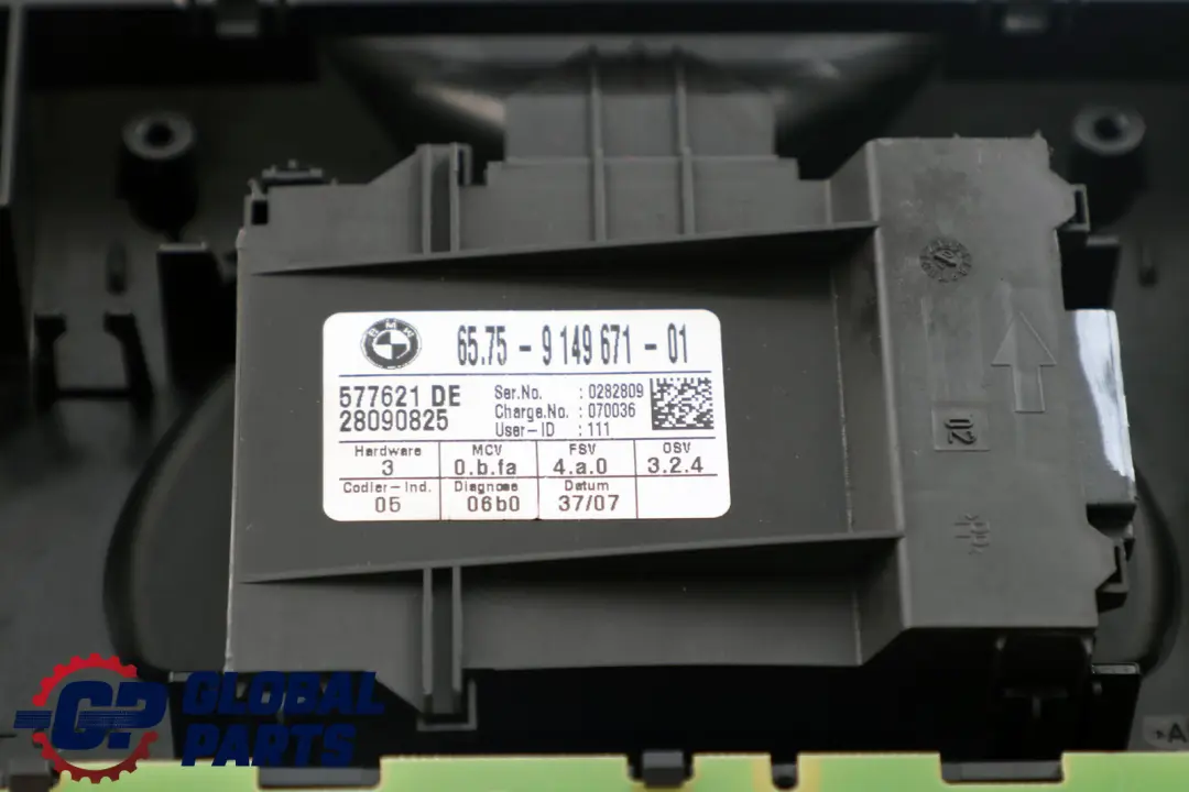 BMW 1 3 SERIES E81 E82 E87 E87N E92 LCI Rear Interior Roof Reading Lights Grey - SKU 6951258 - Part number 9201641