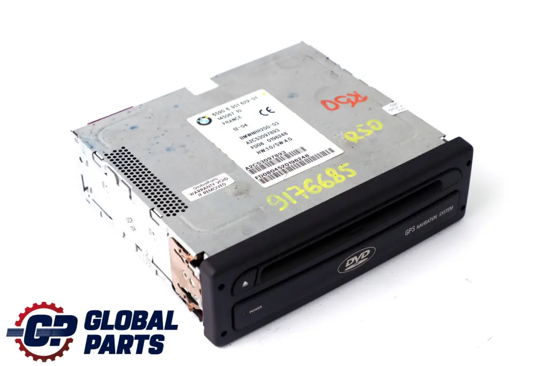 DVD GPS Navigation System Computer to BMW Z4 X3 E83 E85 Mini R50 with Part number 9176685 BMW Z4 X3 E83 E85 Mini R50 DVD GPS Navigation System Computer - SKU 6951629 - Part number 9176685