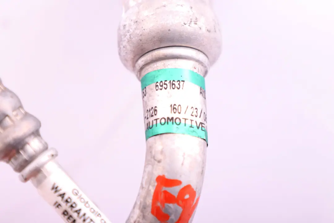 BMW E84 E90 E91 E92 Tubo Aspiracion Evaporador Compresor Aire Acondicionado - SKU 6951637 - Número de pieza 64509223324
