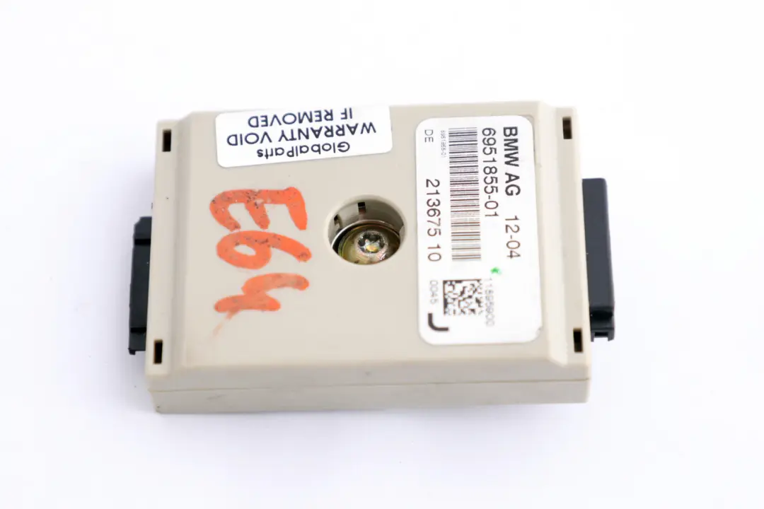 E64N LCI Cabriolet Filtre de suppression Module aérien Antenne pour BMW 6 E64 à propos du numéro de pièce 6951855 BMW 6 E64 E64N LCI Cabriolet Filtre de suppression Module aérien Antenne - SKU 6951855 - Numéro de pièce 6951855