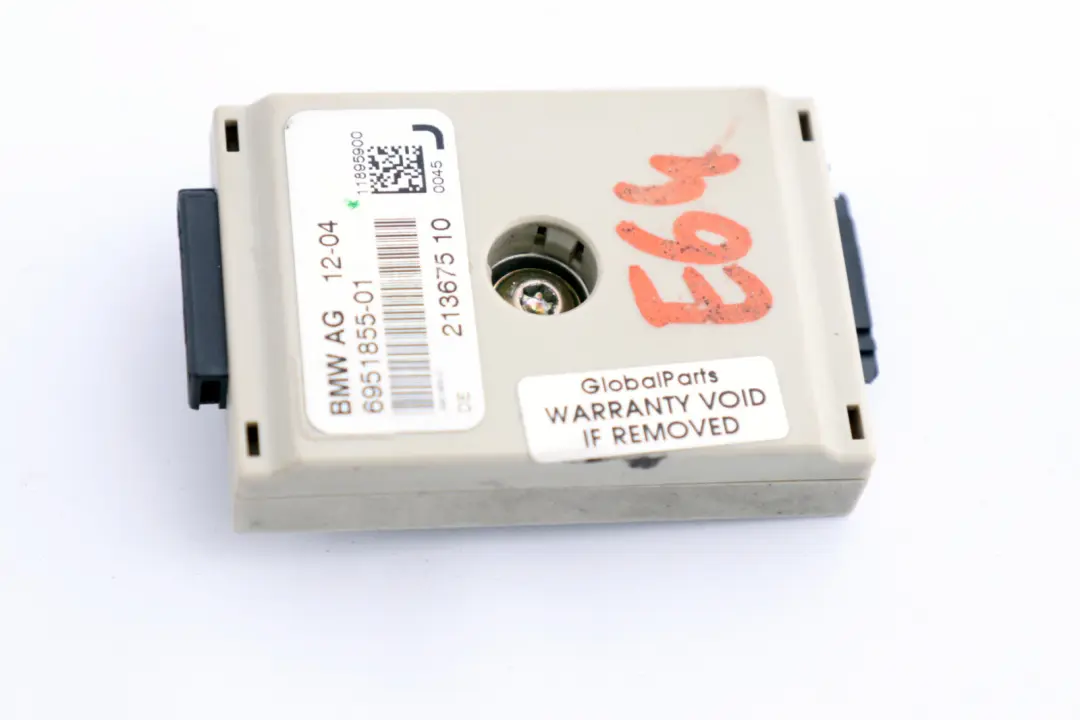 E64N LCI Cabriolet Filtre de suppression Module aérien Antenne pour BMW 6 E64 à propos du numéro de pièce 6951855 BMW 6 E64 E64N LCI Cabriolet Filtre de suppression Module aérien Antenne - SKU 6951855 - Numéro de pièce 6951855