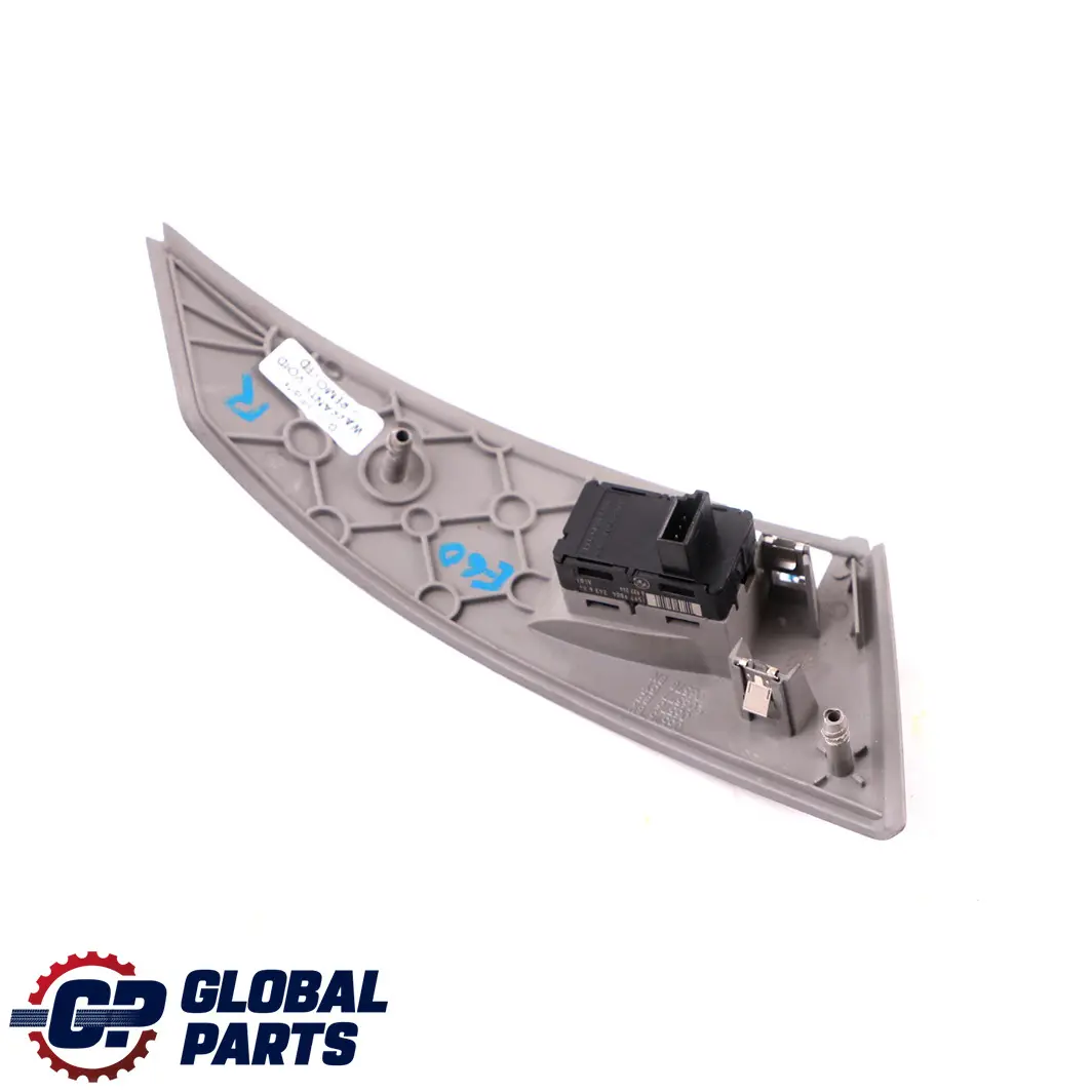 Schalter Fensterheber Hinten Rechts Grau für BMW 5 er E60 E61 mit Teilenummer 6951969 BMW 5 er E60 E61 Schalter Fensterheber Hinten Rechts Grau - SKU 6951969 - Teilenummer 6951969