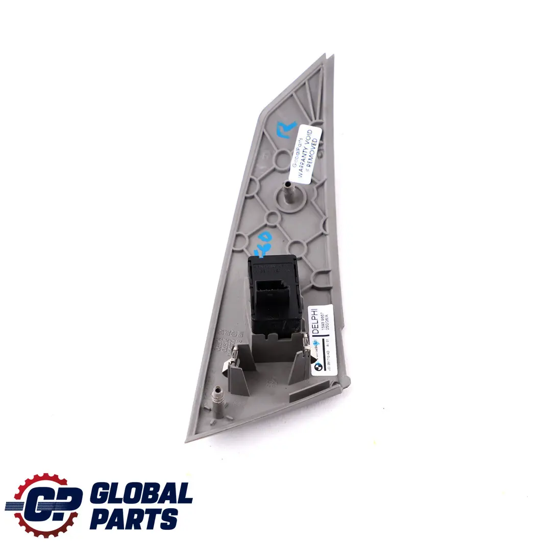 Switch Control Window Lifter Button Rear Right O/S Trim Grey to BMW 5 E60 E61 with Part number 6951969 BMW 5 E60 E61 Switch Control Window Lifter Button Rear Right O/S Trim Grey - SKU 6951969 - Part number 6951969