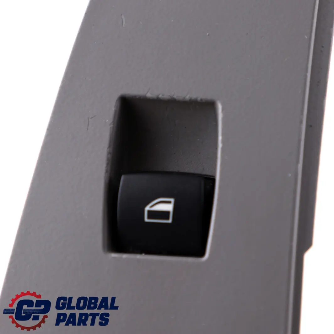 Schalter Fensterheber Hinten Links Grau für BMW 5 er E60 E61 mit Teilenummer 6951970 BMW 5 er E60 E61 Schalter Fensterheber Hinten Links Grau - SKU 6951970 - Teilenummer 6951970