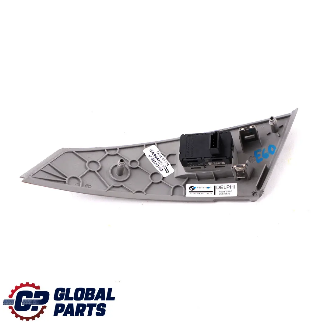 Switch Control Window Lifter Button Rear Left N/S Trim Grey to BMW 5 E60 E61 with Part number 6951970 BMW 5 E60 E61 Switch Control Window Lifter Button Rear Left N/S Trim Grey - SKU 6951970 - Part number 6951970