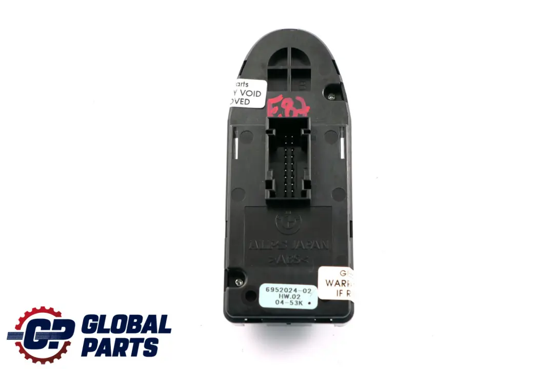 Elevalunas Panel Interruptor Unidad De Control Lado Conductor para BMW E87 con número de pieza 6952024 BMW E87 Elevalunas Panel Interruptor Unidad De Control Lado Conductor - SKU 6952024 - Número de pieza 6952024