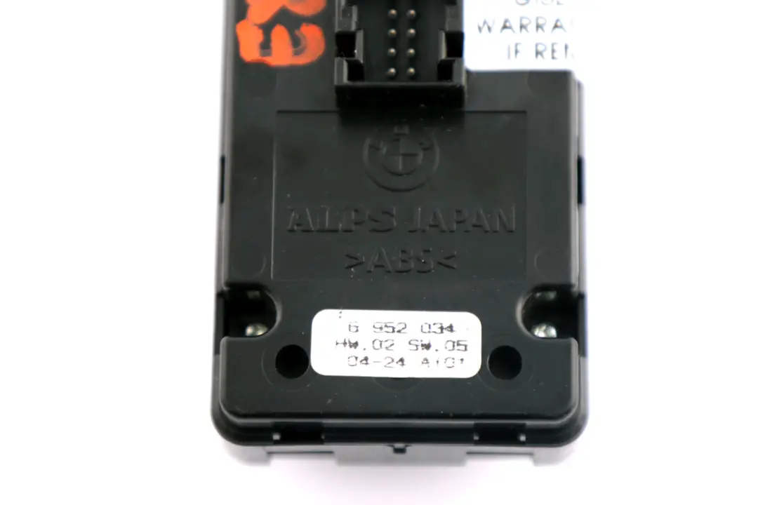  Window Lifter Switch BMW E87 Panel Control Unit Driver's Side - SKU 6952034 - Part number 6948648