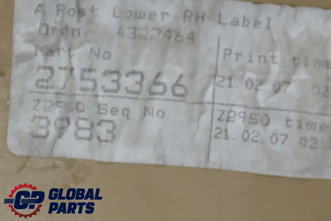 Lateral entry trim panel bottom front right O/S Beige to Mini Cooper One R56 with Part number 6952356 Mini Cooper One R56 Lateral entry trim panel bottom front right O/S Beige - SKU 6952356 - Part number 6952356