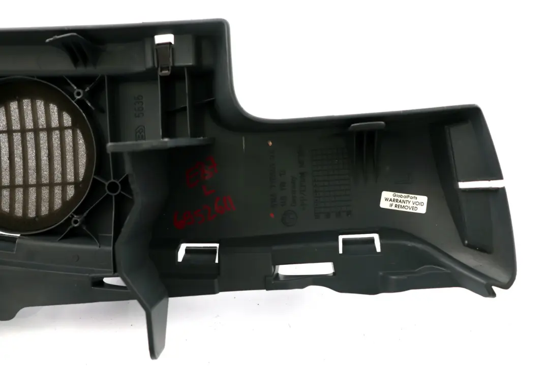 Support Rear Window Shelf Left N/S Alaskagrau Grey 67119501 to BMW 1 Series E87 with Part number 6952611 BMW 1 Series E87 Support Rear Window Shelf Left N/S Alaskagrau Grey 67119501 - SKU 6952611 - Part number 6952611