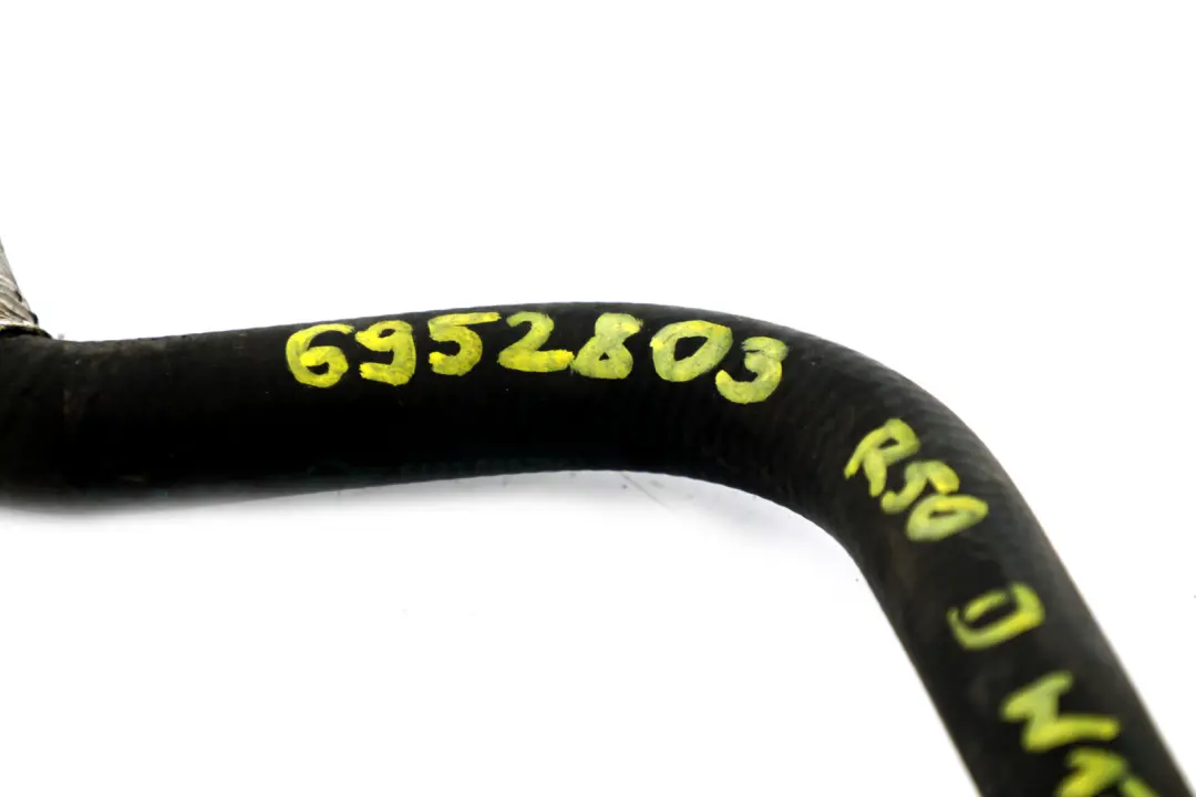 W17 Radiator Flow Heater Hose Pipe Line to Mini One D R50 with Part number 6952803 Mini One D R50 W17 Radiator Flow Heater Hose Pipe Line - SKU 6952803 - Part number 6952803