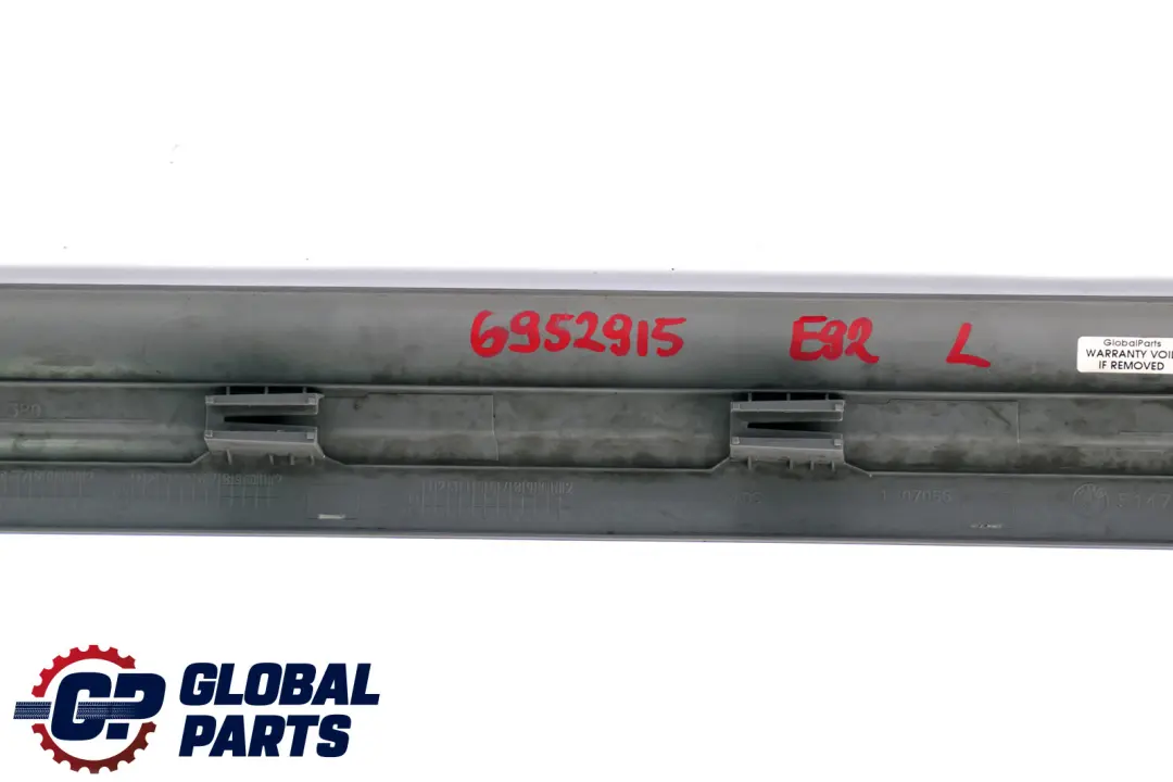 Reihe E92 E93 Blende Leiste Abdeckung Einstieg Links Grau 7146763 für BMW 3 mit Teilenummer 6952915 BMW 3 Reihe E92 E93 Blende Leiste Abdeckung Einstieg Links Grau 7146763 - SKU 6952915 - Teilenummer 6952915