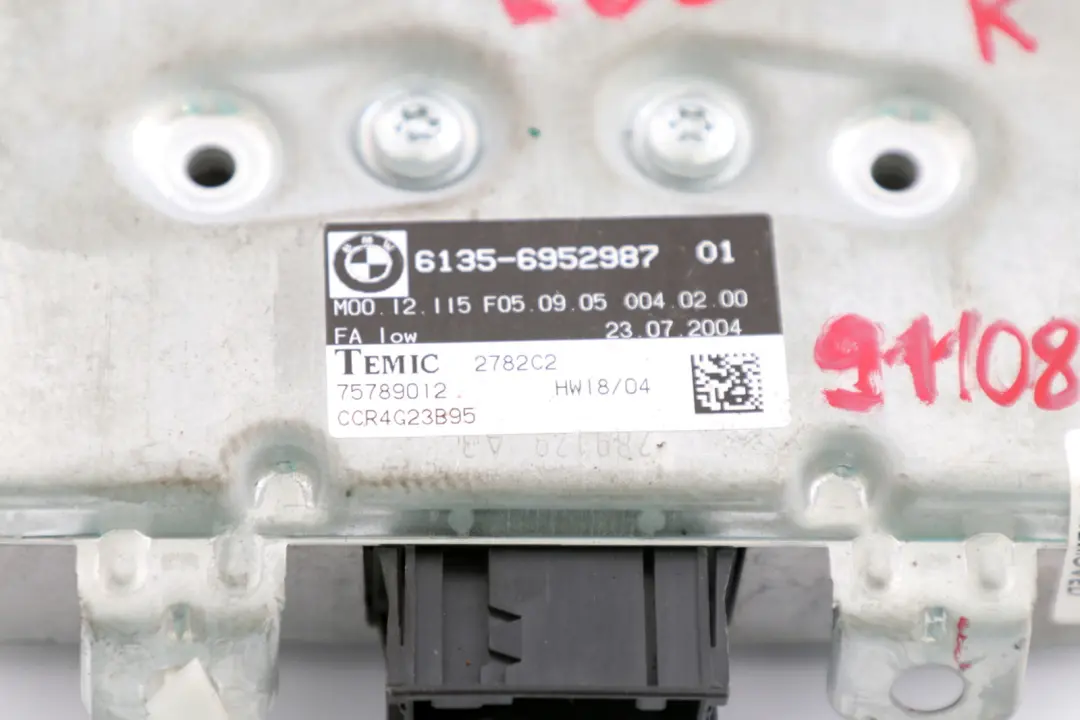 BMW E60 E61 E63 Moduł Sterownik Drzwi AirBag Lewy - SKU 6952987 - Numer Części 9110845