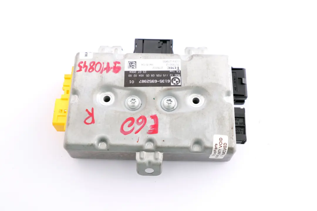 BMW 5 6 Series E60 E61 E63 Driver Side Door Airbag Control Unit Module - SKU 6952987 - Part number 9110845