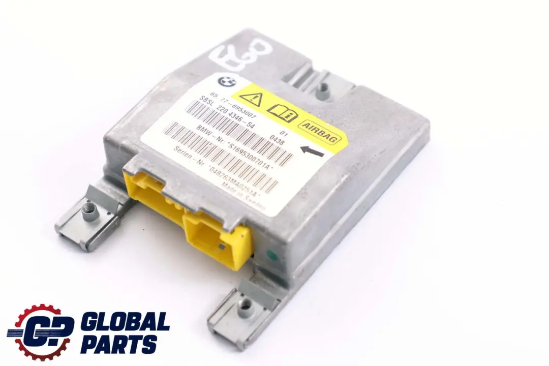 BMW E60 E61 E63 Sensor Airbag Pilar B Izquierdo - SKU 6953007 - Número de pieza 6953007