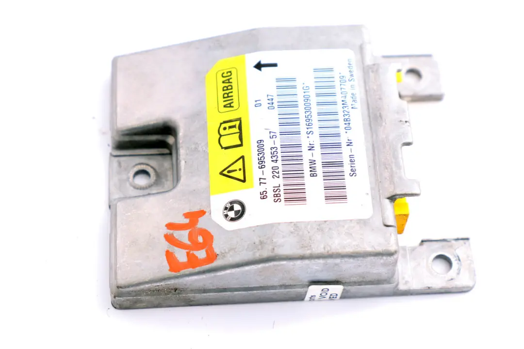 B-Säule Luftmodul Sensor Links für BMW Z4 E64 E89 mit Teilenummer 6942101 BMW Z4 E64 E89 B-Säule Luftmodul Sensor Links - SKU 6954157 - Teilenummer 6942101