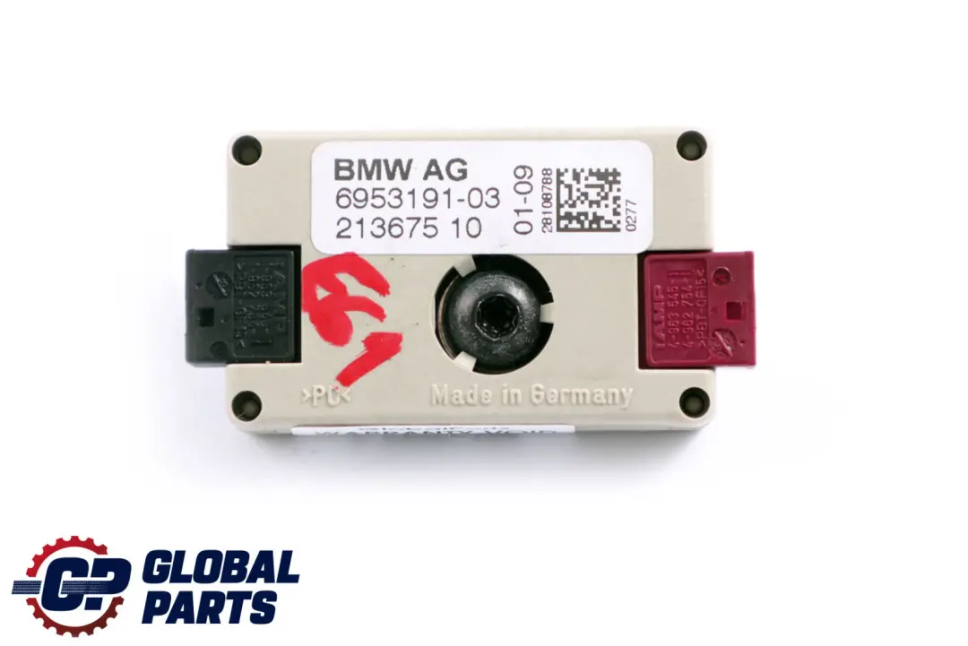 Antena Diversity Supresion Filtro para BMW E61 Touring con número de pieza 6953191 BMW E61 Touring Antena Diversity Supresion Filtro - SKU 6953191 - Número de pieza 6953191