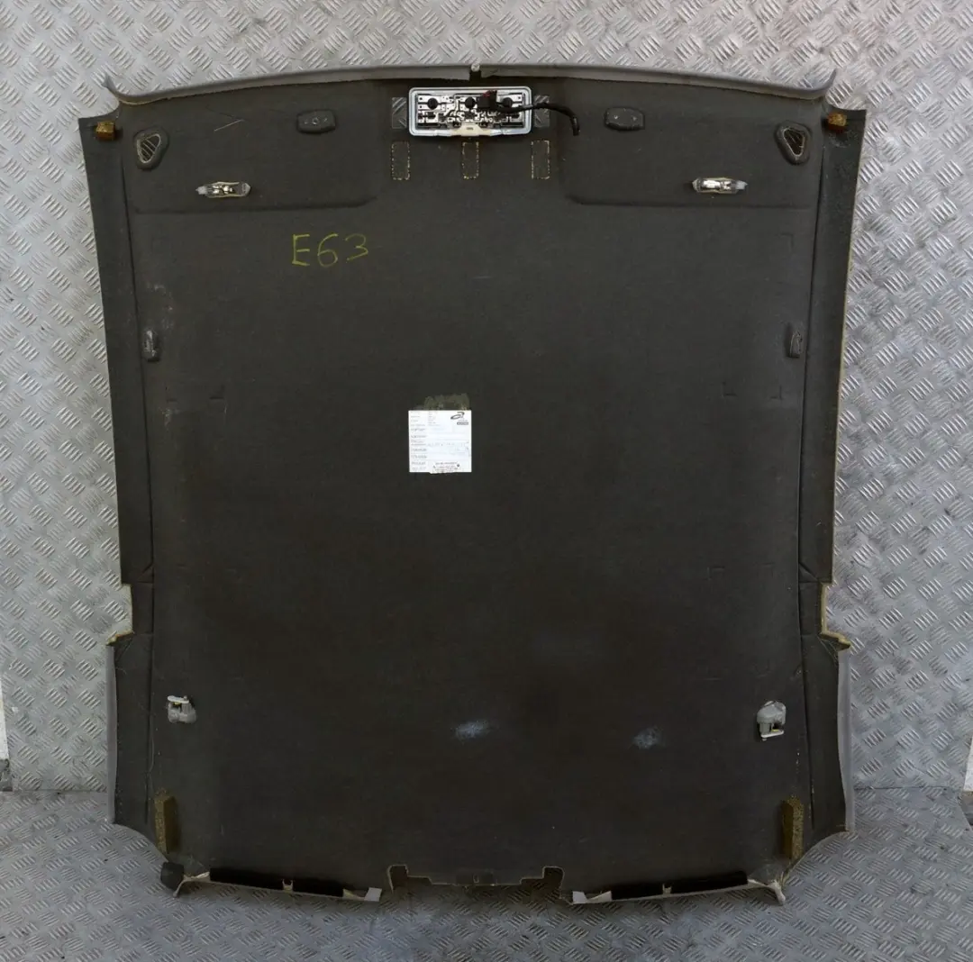 Genuine BMW 6 SERIES E63 Coupé Headlining Roof Lining Himmelgrau Grau Grey to with Part number 6953198 Genuine BMW 6 SERIES E63 Coupé Headlining Roof Lining Himmelgrau Grau Grey - SKU 6953198 - Part number 6953198