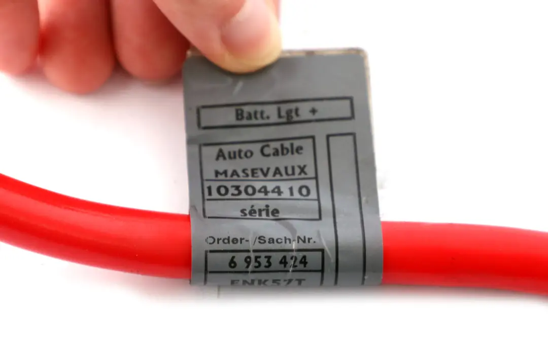 Positive Battery Cable Plus Pole Lead to BMW Z4 Series E85 E86 with Part number 6953424 BMW Z4 Series E85 E86 Positive Battery Cable Plus Pole Lead - SKU 6953424 - Part number 6953424