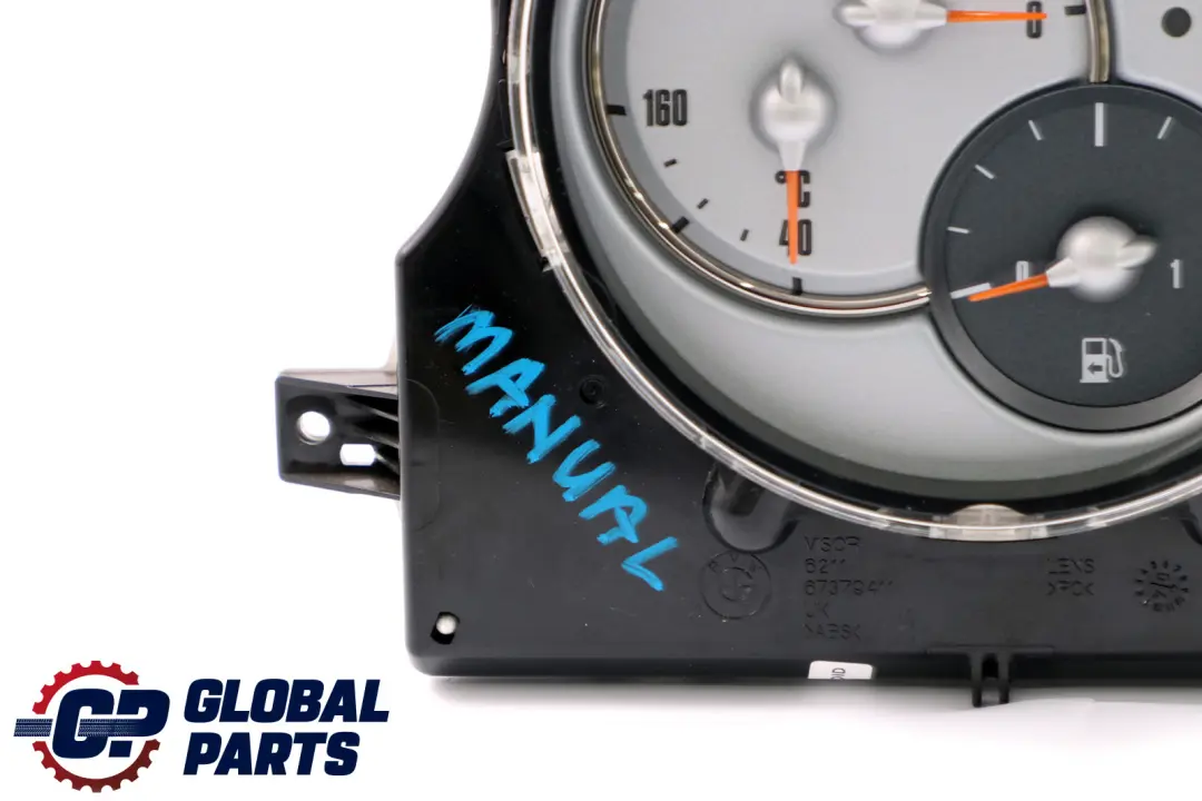 Panel de instrumentos Paquete Chrono para BMW MINI Cooper One R50 R52 R53 con número de pieza 6972085 BMW MINI Cooper One R50 R52 R53 Panel de instrumentos Paquete Chrono - SKU 6953548 - Número de pieza 6972085