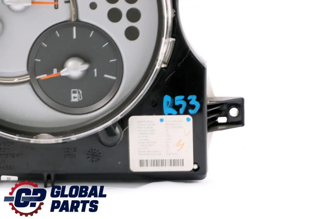 Panel de instrumentos Paquete Chrono para BMW MINI Cooper One R50 R52 R53 con número de pieza 6972085 BMW MINI Cooper One R50 R52 R53 Panel de instrumentos Paquete Chrono - SKU 6953548 - Número de pieza 6972085